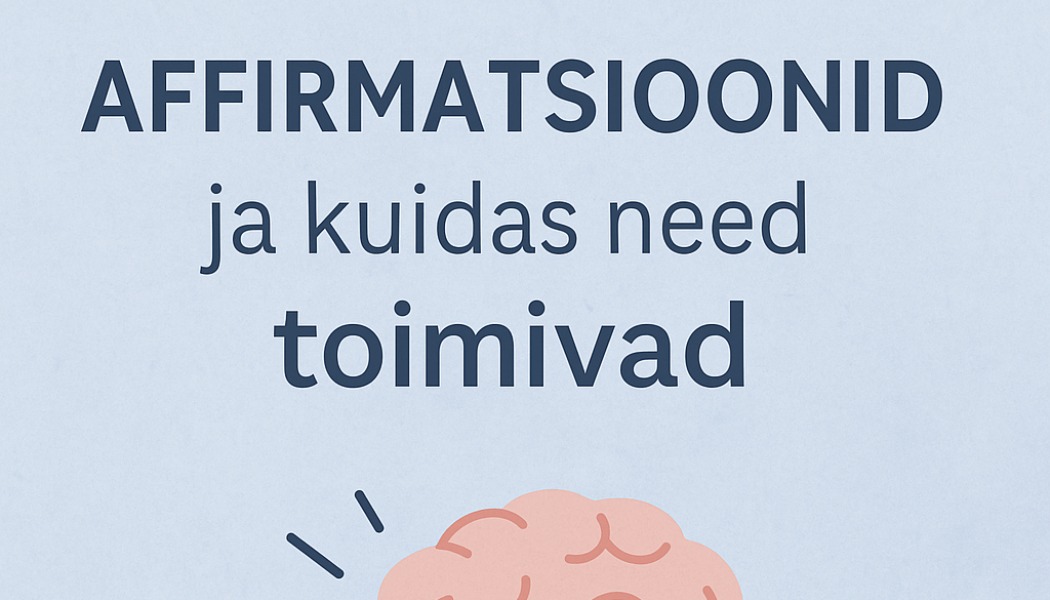 Affirmatsioonid ehk positiivsed vĂ€ited on lihtsad, kuid vĂ”imsad tööriistad, mis toetavad vaimset heaolu, enesekindlust ja teadlikku mĂ”tteviisi. Need on lĂŒhikesed laused, mida kordame endale teadlikult, et suunata oma mĂ”tted ja kĂ€itumine positiivsemale rajale. Kuigi need tunduvad lihtsad, pĂ”hineb nende mĂ”ju teaduslikul arusaamal sellest, kuidas inimese aju töötab. Affirmatsioonid ja kuidas need toimivad